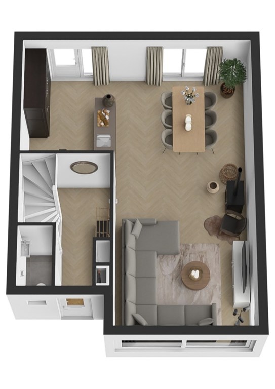 mediumsize floorplan